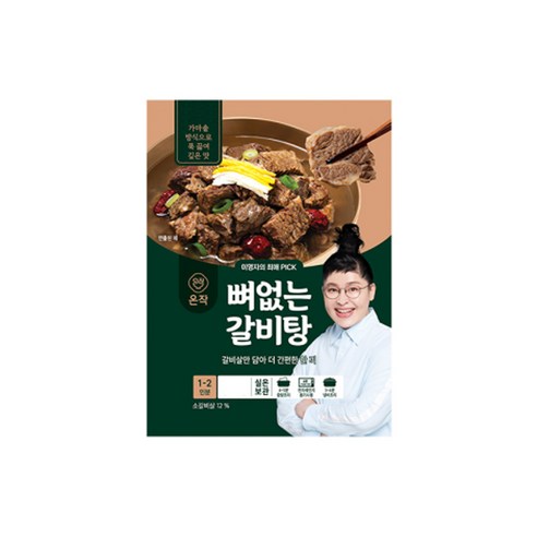 온작 이영자 뼈없는 갈비탕, 400g, 5개 온작 이영자 뼈없는 갈비탕, 400g, 5개 대표 이미지