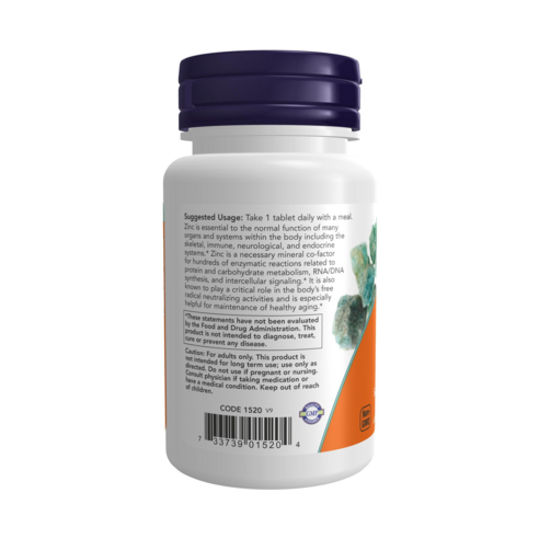 나우푸드 아연 50mg 타블렛 100정, 1개 이미지 3