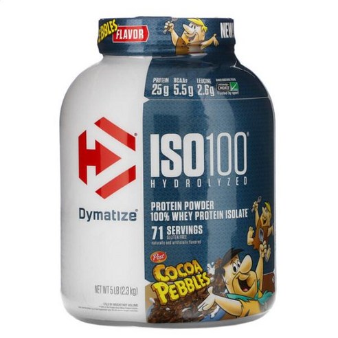 다이마타이즈 ISO100 프로틴 파우더 코코아 페블 맛, 1개, 2.3kg