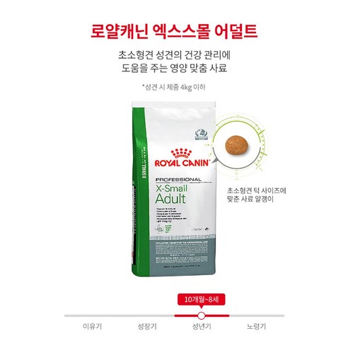 로얄캐닌 엑스 스몰 어덜트 11kg 솔직 후기 | 실제 사용자 리뷰 총정리 - 상품 이미지 2