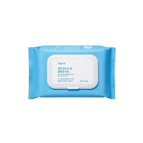 식물나라 제주 탄산수 딥 클렌징티슈 솔직 후기 | 피부 타입별 분석 썸네일