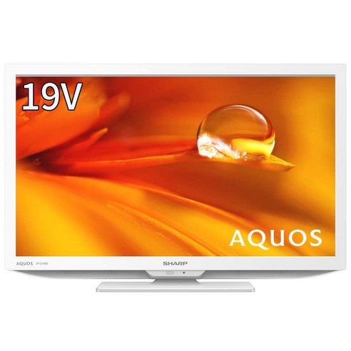 샤프(SHARP) 19 V형 액정 텔레비전 AQUOS 2T-C19DE-W