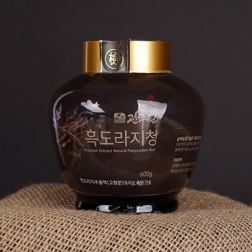 관주원 흑도라지청 대용량 도라지청 600g, 1개 실사용 후기 | 효과 있을까? - 상품 이미지 3