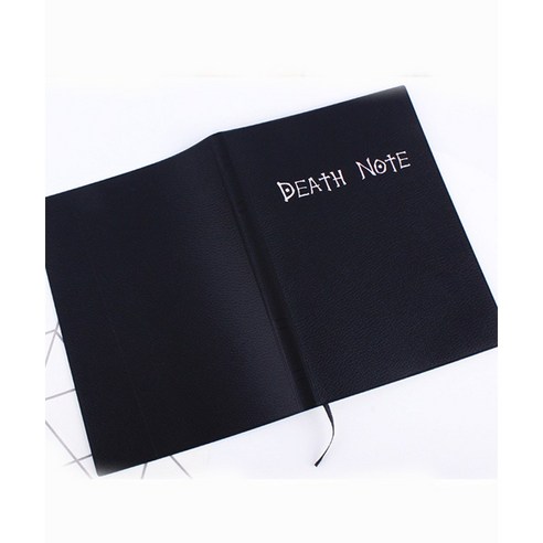 깃털펜 증정) 쓸데없는선물 데스노트 공책, 1개, 21cm x 15cm