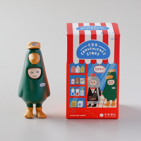 CBB convenience store ( 랜덤 ) 서커스보이밴드 블라인드 피규어 CVS 컨비니언스 스토어, 1개