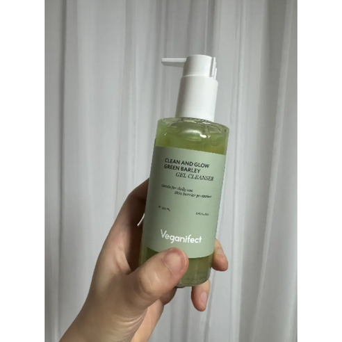 비건이펙트 청보리 LHA 젤클렌저 (클렌징 오일+20 ml 추가 증정) 이미지 2