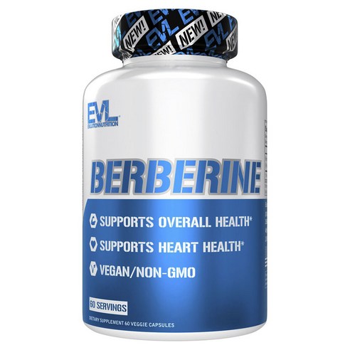 EVLUTIONNUTRITION 베르베린 베지 캡슐, 1개, 60정