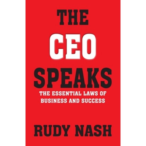 (영문도서)The CEO Speaks: The Essential Laws of Business and Success Paperback, Rupa Publications India, English, 9789361560804