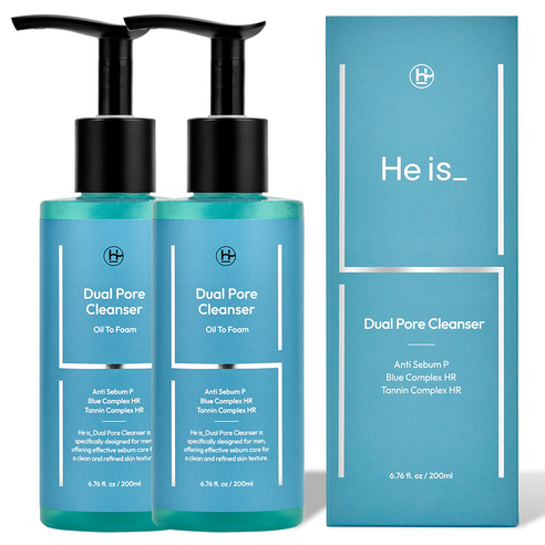 히이즈 듀얼포어 클렌저 모공축소 피지제거 솔직 후기 | 피부 타입별 분석 - 상품 이미지 2