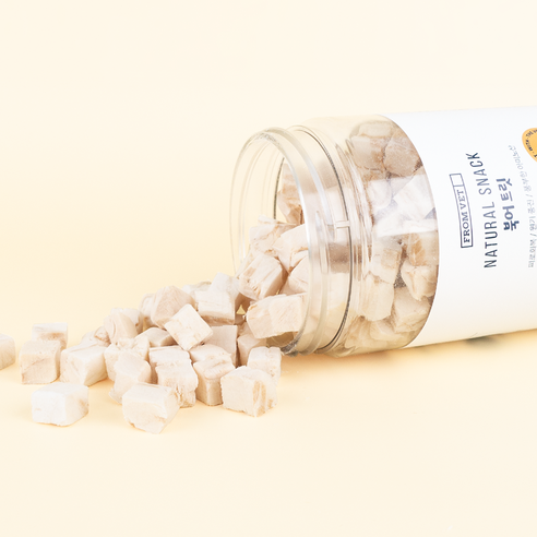 프롬벳 국산 동결건조 북어 트릿 강아지 고양이 이미지 3