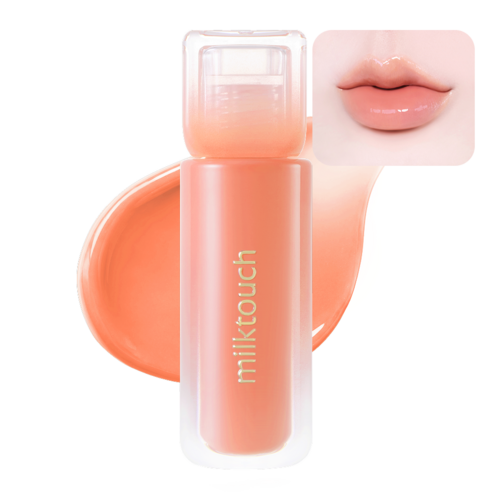 밀크터치 듀 스테인 쉬어 립 글로스, 1개, 4ml, 10.탠저린팝