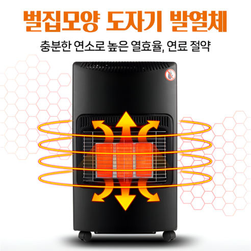 나비전자 절약 가스난로, 따뜻함과 안전을 동시에!