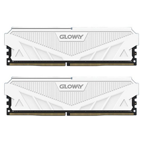 글로웨이 DDR5 데스크탑 히트싱크 램 화이트 24GB GW6000N24G-WS 2개입, 1개