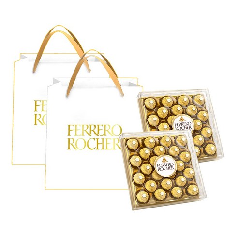 페레로로쉐 T24 다이아 쇼핑백세트(T24 다이아2개+쇼핑백 2개), 300g, 2개