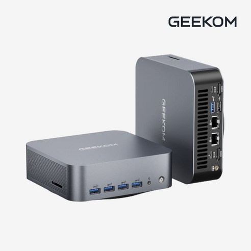 GEEKOM 미니PC GT13 MAX U9 (U9-185H/DDR5/NVMe/Win11 Pro포함) 기컴 사무용 기업용 미니피씨, U9-185H, WIN11 Pro, 1TB, 16GB, 다크그레이