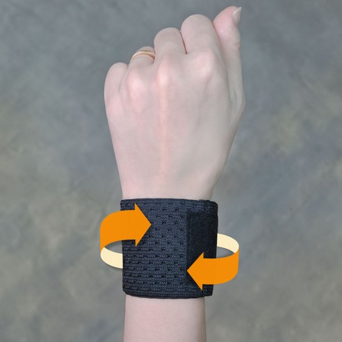 원해아 탄력벨크로 슬림핏 손목보호대 1+1 이미지 2