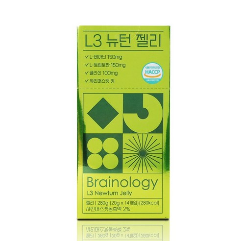 기질 젤리 L3 뉴턴 젤리 1박스 x 14개, 20g
