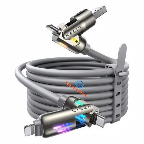 PD 240W 4in1 스마트폰 고속 충전 멀티 케이블SJ