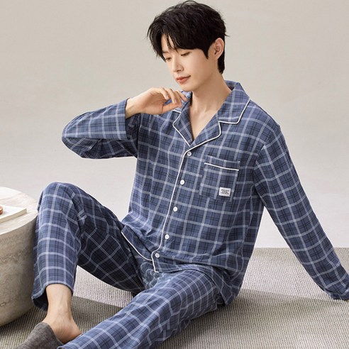 집에서의 편안함과 스타일을 완성하는 Wiseha 남자 잠옷