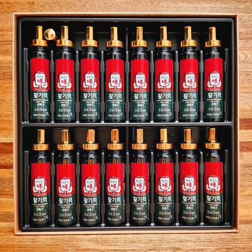 활력 넘치는 일상을 위한 선택, 정관장 6년근 홍삼정 활기력 선물세트