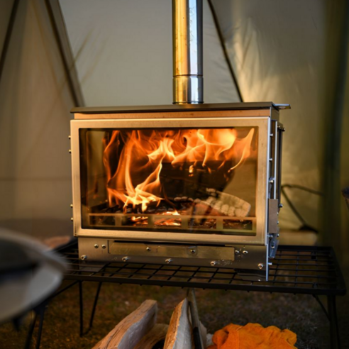 와일드스토브 2026년형 화목난로: 불멍과 따뜻함을 한 번에!