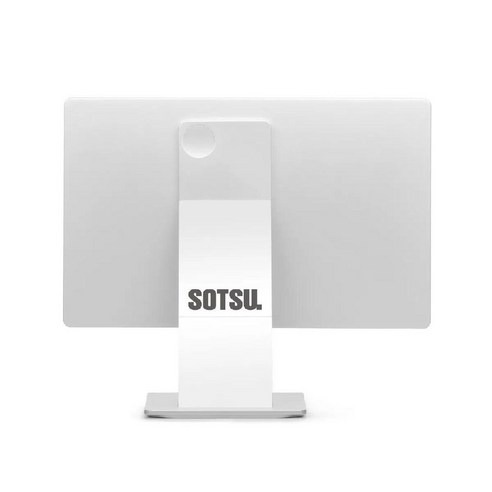 SOTSU 플립액션 포터블 프리미엄 14인치 모니터, D. 실버 패키지(모니터 + 베이스), 실버패키지(모니터+베이스)