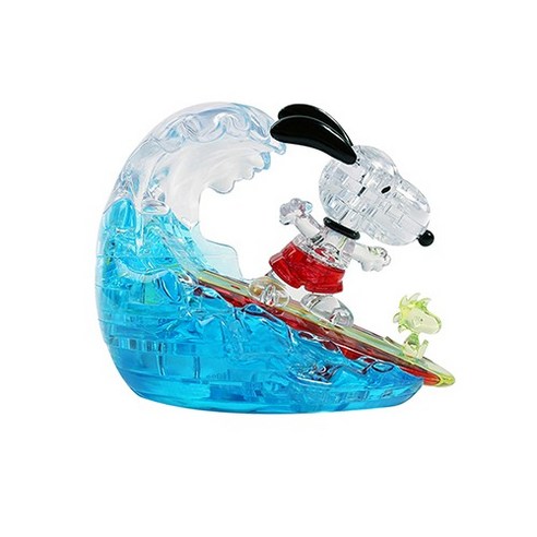 3D 크리스탈 퍼즐 스누피 서핑(Snoopy Surfing), 1개