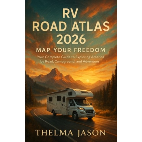 (영문도서)RV Road Atlas 2026: The Essential Pocket Guide to America's Scenic Highways Cam... Paperback, Independently Published, English, 9798273519121