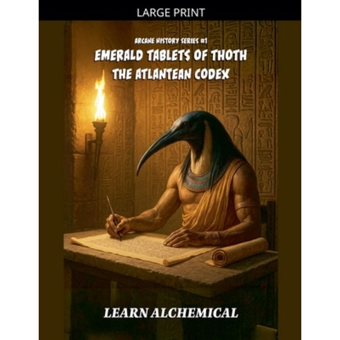 (영문도서)The Emerald Tablets of Thoth the Atlantean Codex Paperback, Carmichael Press, English, 9798233834592