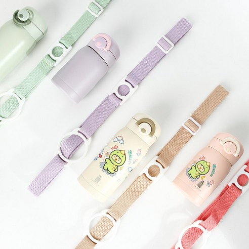 웜쿨러 원터치 보온 보냉 텀블러(스티커+스트랩세트) 솔직 후기 | 실사용자 리뷰 분석 - 상품 이미지 4