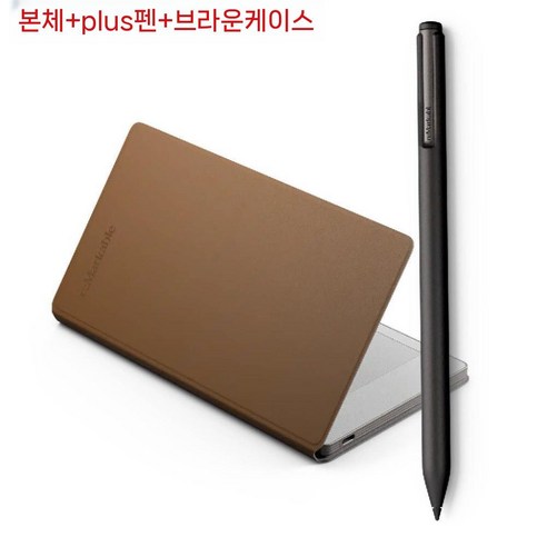 리마커블 페이퍼 프로 포함 reMarkable Move Pro Paper 펜 마커, 1개, 1. 프리미엄 펜 + 갈색 가죽 케이스