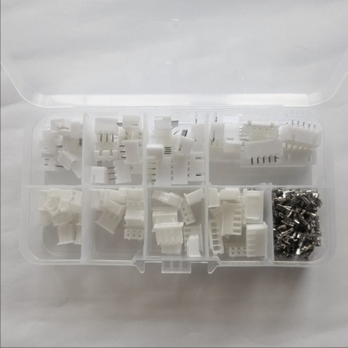 XH2.54 커넥터 하네스 세트 230pcs - 2/3/4/5핀 터미널 키트 - 하우징 핀헤더 금속핀 포함, 1개