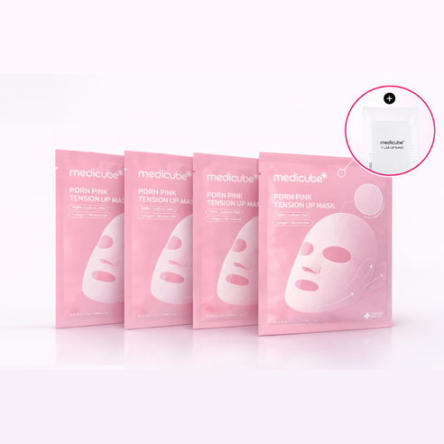 메디큐브 PDRN 핑크 텐션 업 마스크