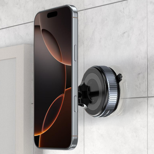 텔럽 맥세이프 360도 회전 접이식 진공 흡착식 차량용 거치대 전차종 실사용 후기 | 효과 있을까? - 상품 이미지 4