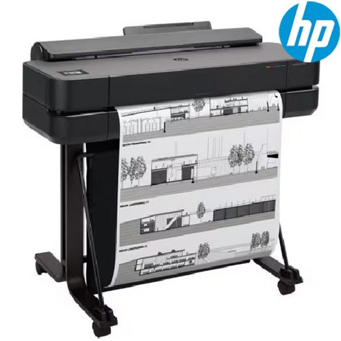[HP] T650 디자인젯 플로터 24인치 A1출력 도면출력용 T530후속 전국무료설치지원 - 컬러/흑백잉크프린터 | 쿠팡