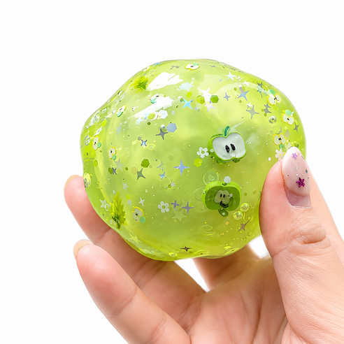 청사과 아삭 왁뿌 말랑이, 녹색, 150g, 1개