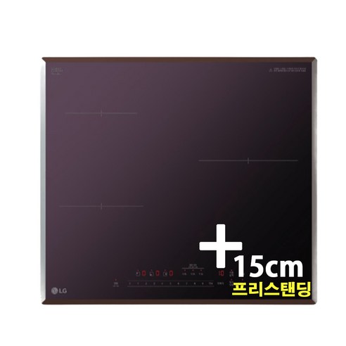 LG전자 디오스 인덕션 미라듀어 BEI3AMB4E+15cm 프리스탠딩 설치 1등급 / W, BEI3AMB4E