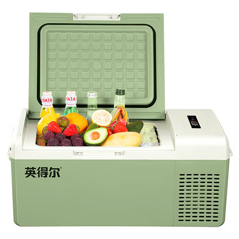 ICECO 인버터 컴프레서 저소음 차량용냉온창고, GREEN, 15L