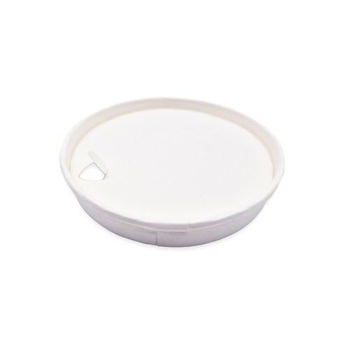 투고팩토리 종이뚜껑 특허 10oz /13oz 겸용 85파이 종이컵용 오픈형 개폐형 뚜껑 리드, 1개, 50개입, 평평한 뚜껑