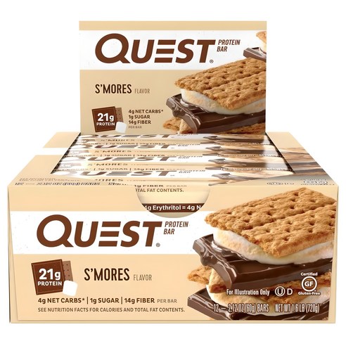 퀘스트뉴트리션 프로틴 바 스모어