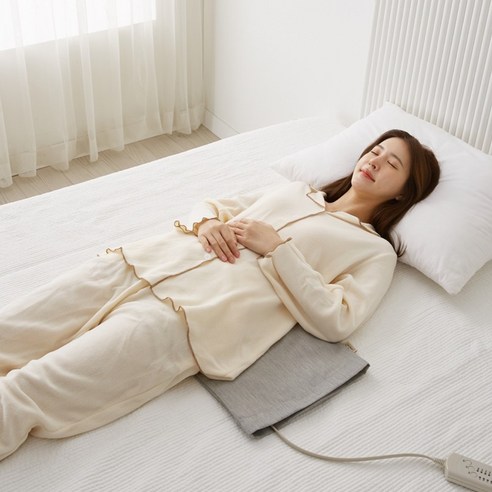 전자파차단 원적외선 기능성 복부 허리 온열찜질기 후기 분석 - 원적외선 방출 테스트