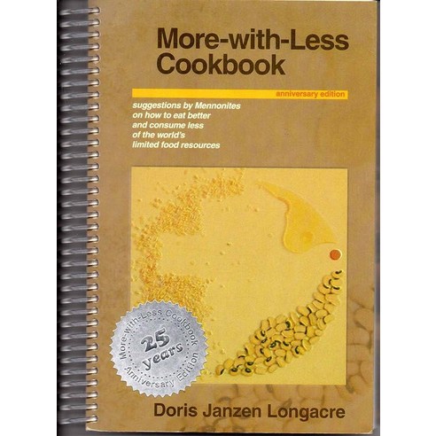 [ 823266 ] More-With-Less Cookbook [spiral_bound] - 다이어트 | 쿠팡
