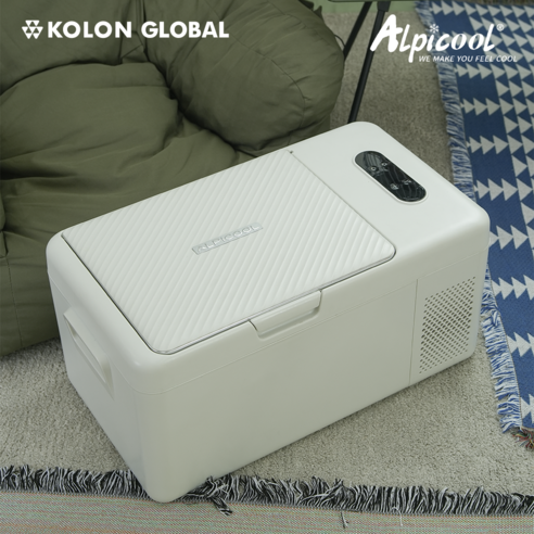 코오롱 공식판매 알피쿨 코오롱 정품 차박 낚시 야외용 캠핑냉장고 차량용냉... 개봉기 | 실사용 후기 - 상품 이미지 2