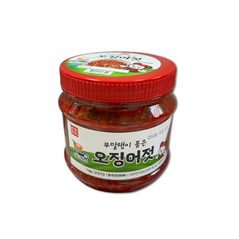 반찬단지 오징어젓(PET), 1kg, 2개