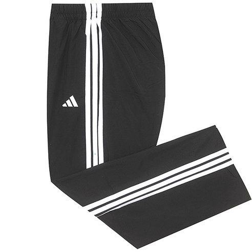 아디다스 W ESS STRIPES WOVEN PANTS 여성용 데일리 캐주얼 트레이닝복 팬츠