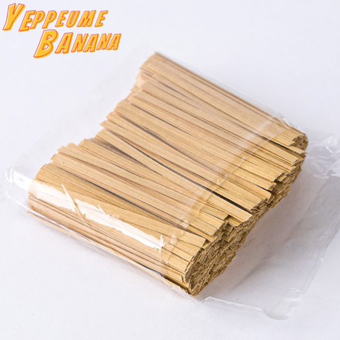 빵끈 크라프트빵끈 빵타이 8cm 1000개입, 2개, 브라운