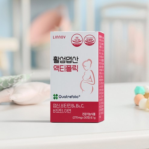 리노브 4세대 활성엽산 액티폴릭 임산부 영양제 30정, 2개 맛있게 먹은 솔직 후기 - 상품 이미지 2
