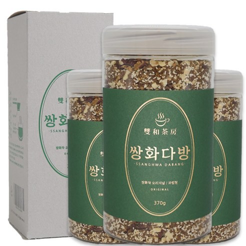 쌍화다방 쌍화차 오리지널, 370g, 1개입, 3개