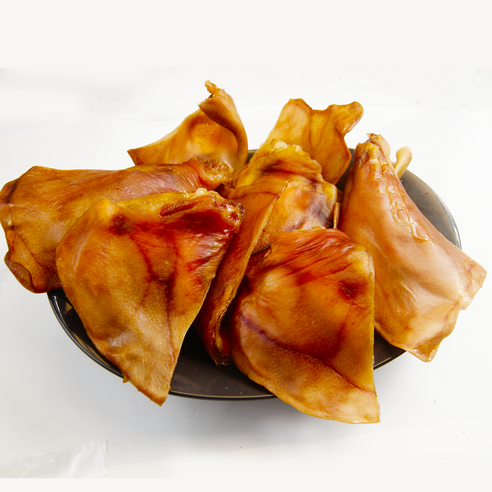 강아지 돼지귀 슬라이스~1kg 돼지통귀~10개