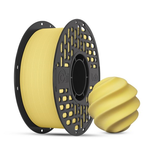 3D프린터 매트 PLA 필라멘트 1.75mm 1kg 무광 뱀부랩 P1S X1C A1 호환, 아몬드 크림, 무광 시리즈